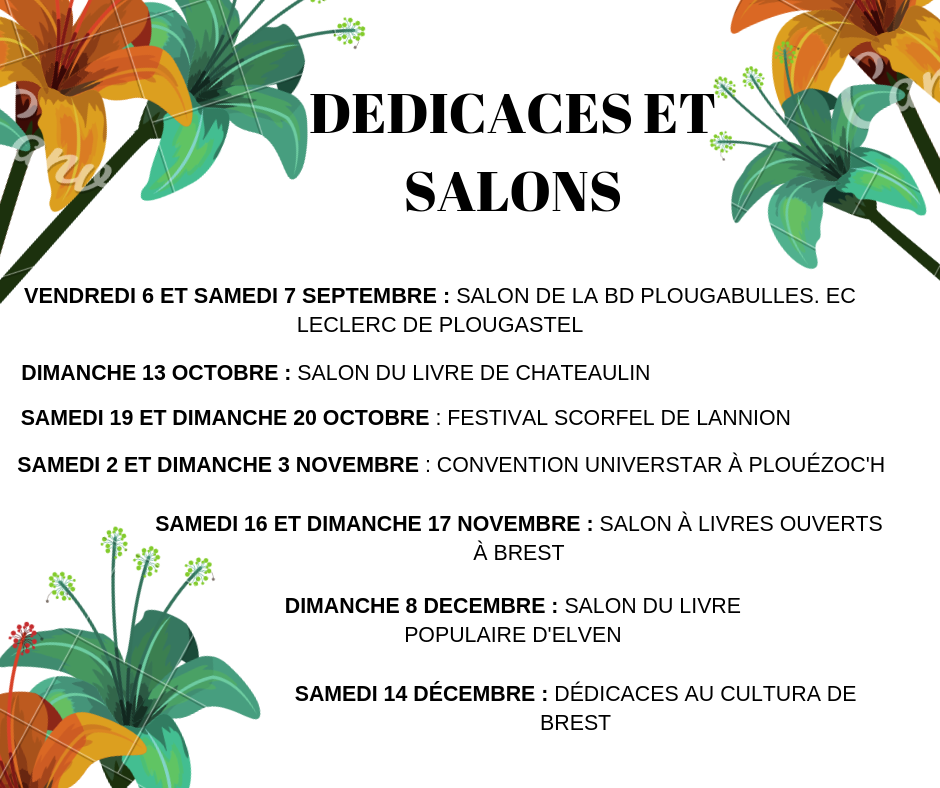 DEDICACES ET SALONS